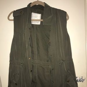 Army green angelkiss vest